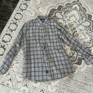 Plaid Burberry button down